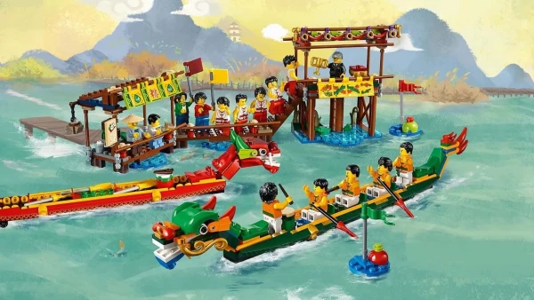Seasonal 80103 Набор LEGO 80103 «Гонка на лодках-драконах»