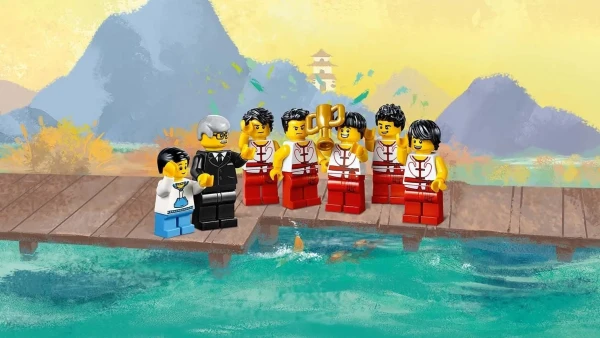 Seasonal 80103 Набор LEGO 80103 «Гонка на лодках-драконах»