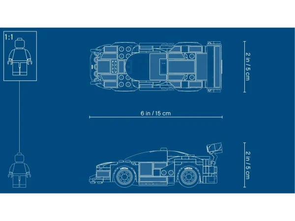 Speed Champions 75886 Ferrari 488 GT3 Scuderia Corsa