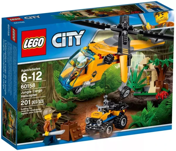 City 60158 Грузовой вертолёт исследователей джунглей