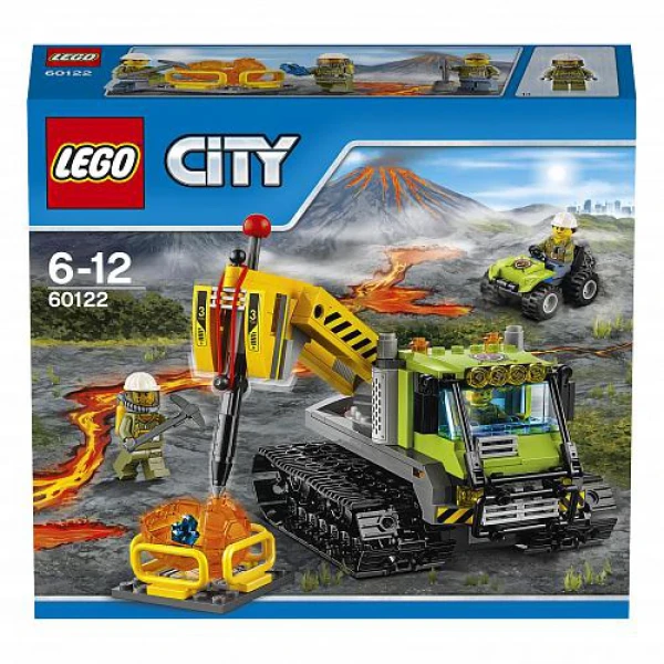 City 60122 Гусеничный трактор исследователей вулканов