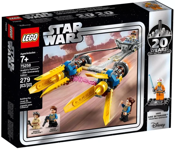 Star Wars 75258 Гоночный под Энакина: выпуск к 20-летнему юбилею