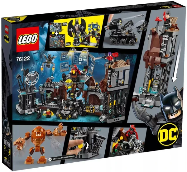 Batman 76122 Вторжение Глиноликого в бэт-пещеру
