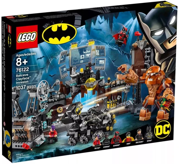 Batman 76122 Вторжение Глиноликого в бэт-пещеру