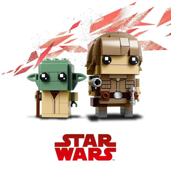 BrickHeadz 41627 Люк Скайуокер и Йода