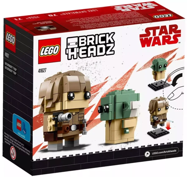 BrickHeadz 41627 Люк Скайуокер и Йода
