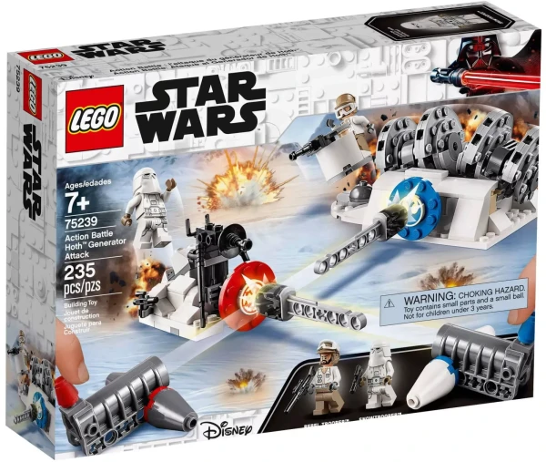 Star Wars 75239 Разрушение генераторов на Хоте