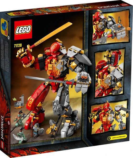 NINJAGO 71720 Каменный робот огня