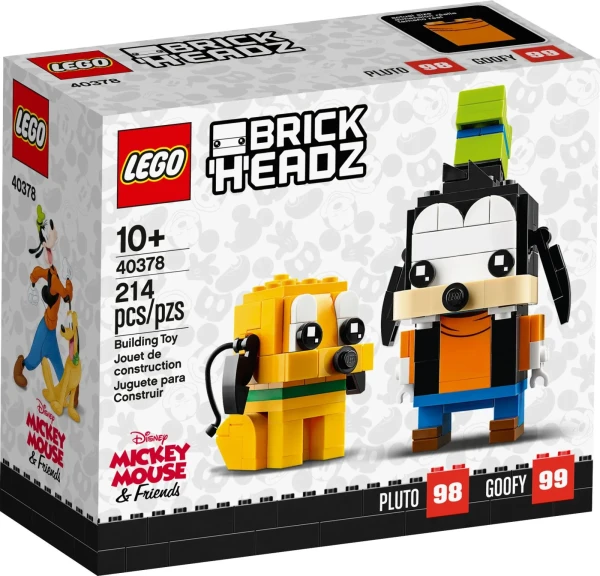BrickHeadz 40378 Гуфи и Плуто