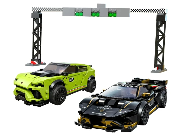 Speed Champions 76899 Lamborghini Urus ST-X and Lamborghini Huracan Super Trofeo EVO