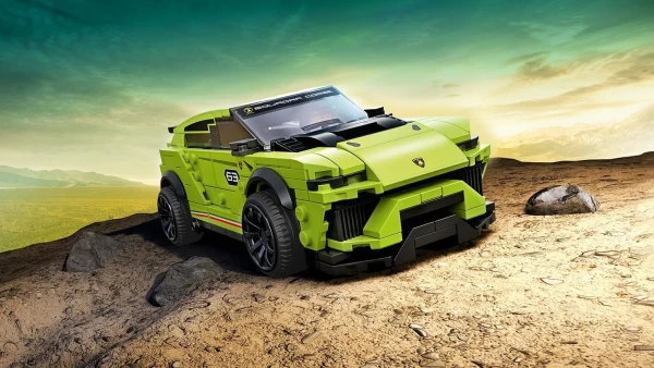 Speed Champions 76899 Lamborghini Urus ST-X and Lamborghini Huracan Super Trofeo EVO