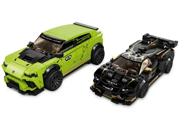 Speed Champions 76899 Lamborghini Urus ST-X and Lamborghini Huracan Super Trofeo EVO