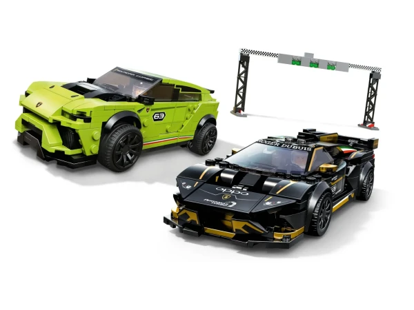 Speed Champions 76899 Lamborghini Urus ST-X and Lamborghini Huracan Super Trofeo EVO