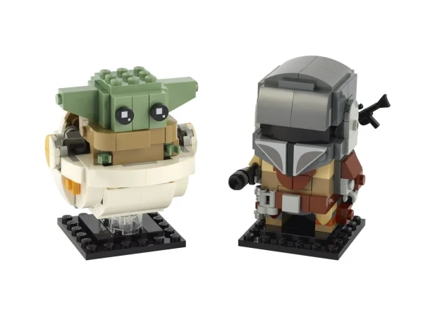 BrickHeadz 75317 Мандалорец и малыш