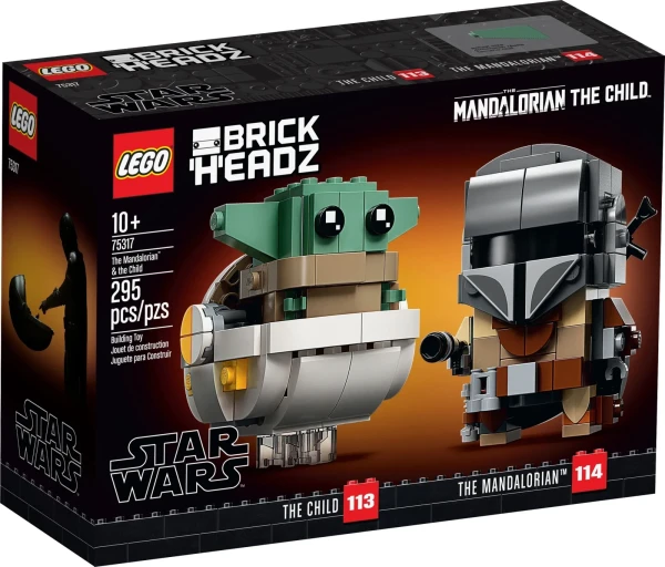 BrickHeadz 75317 Мандалорец и малыш
