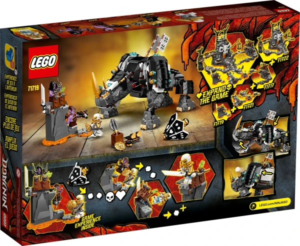 NINJAGO 71719 Бронированный носорог Зейна