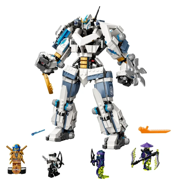 NINJAGO 71738 Битва с роботом Зейна