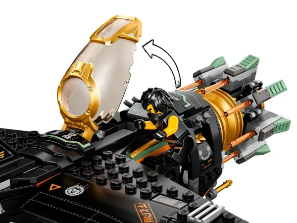 NINJAGO 71736 Скорострельный истребитель Коула