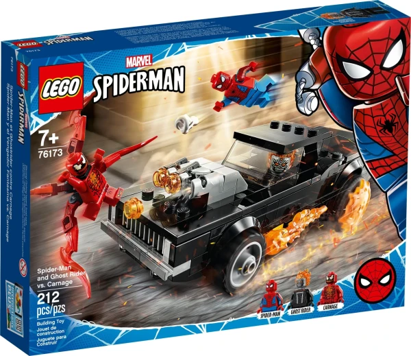 Marvel Super Heroes 76173 Человек-Паук и Призрачный Гонщик против Карнажа