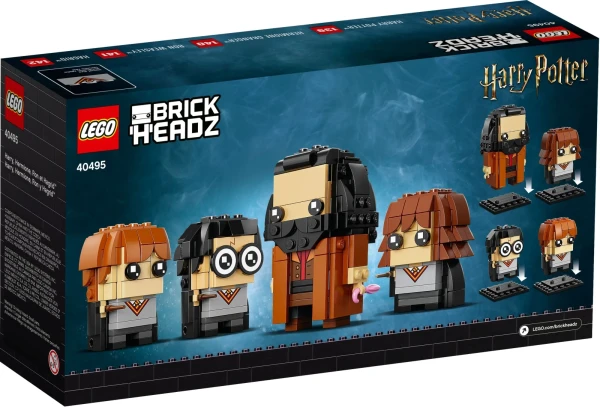 BrickHeadz 40495 Гарри, Гермиона, Рон и Хагрид