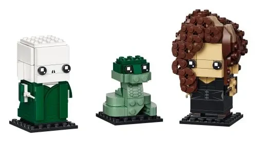 BrickHeadz 40496 Волан-де-Морт, Нагайна и Беллатриса
