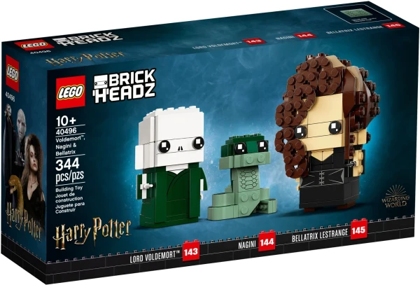BrickHeadz 40496 Волан-де-Морт, Нагайна и Беллатриса