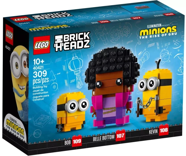 BrickHeadz 40421 Миньоны: Белботтом, Кевин и Боб