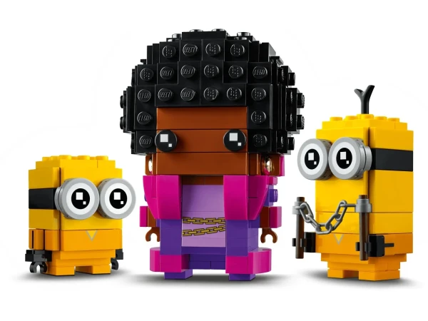 BrickHeadz 40421 Миньоны: Белботтом, Кевин и Боб