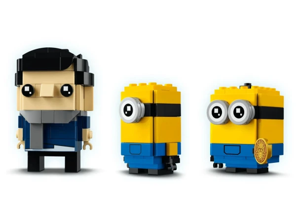 BrickHeadz 40421 Миньоны: Белботтом, Кевин и Боб