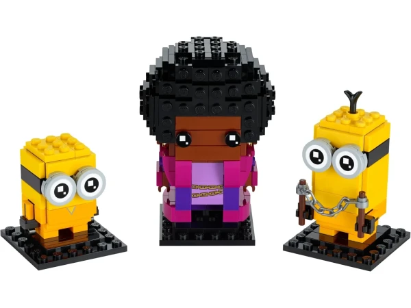 BrickHeadz 40421 Миньоны: Белботтом, Кевин и Боб