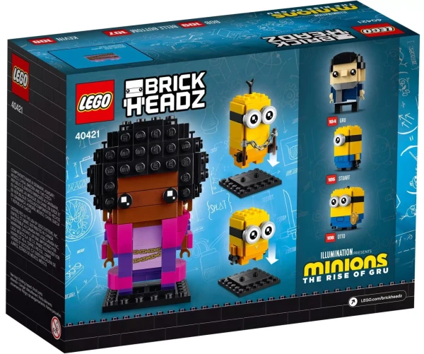 BrickHeadz 40421 Миньоны: Белботтом, Кевин и Боб