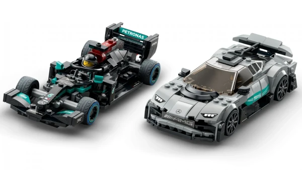 Speed Champions 76909 Mercedes-AMG F1 W12 E Performance и Mercedes-AMG Project One