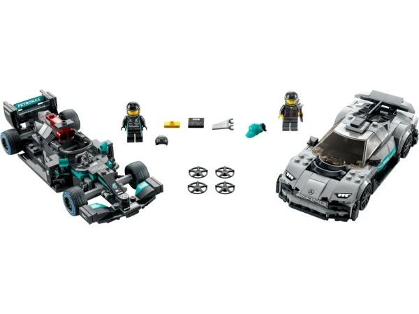 Speed Champions 76909 Mercedes-AMG F1 W12 E Performance и Mercedes-AMG Project One
