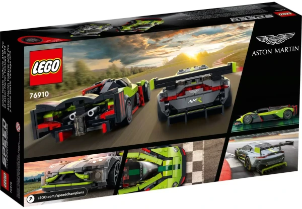 Speed Champions 76910 Aston Martin Valkyrie AMR Pro и Aston Martin Vantage GT3