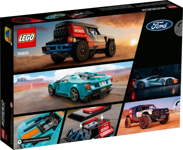 Speed Champions 76905 Ford GT Heritage Edition and Bronco R