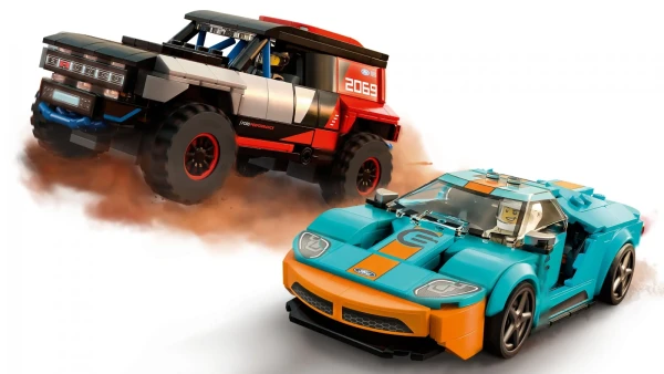 Speed Champions 76905 Ford GT Heritage Edition and Bronco R