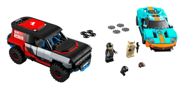 Speed Champions 76905 Ford GT Heritage Edition and Bronco R
