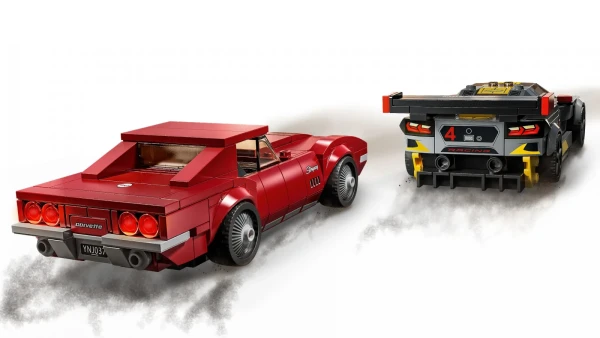 Speed Champions 76903 Chevrolet Corvette C8.R Race Car and 1968 Chevrolet Corvette