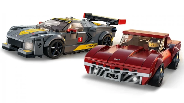 Speed Champions 76903 Chevrolet Corvette C8.R Race Car and 1968 Chevrolet Corvette