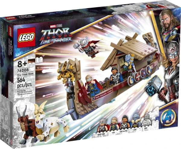 Marvel Super Heroes 76208 Козья лодка Тора