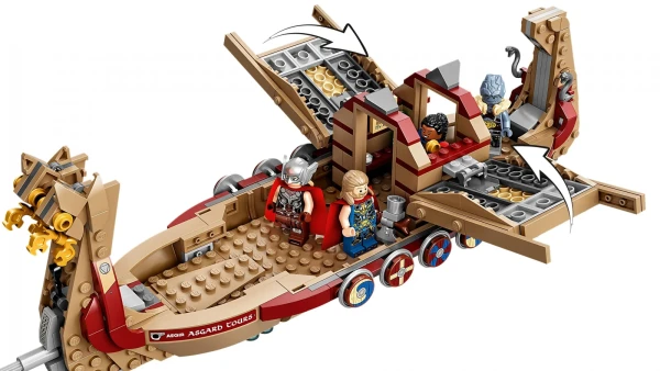 Marvel Super Heroes 76208 Козья лодка Тора