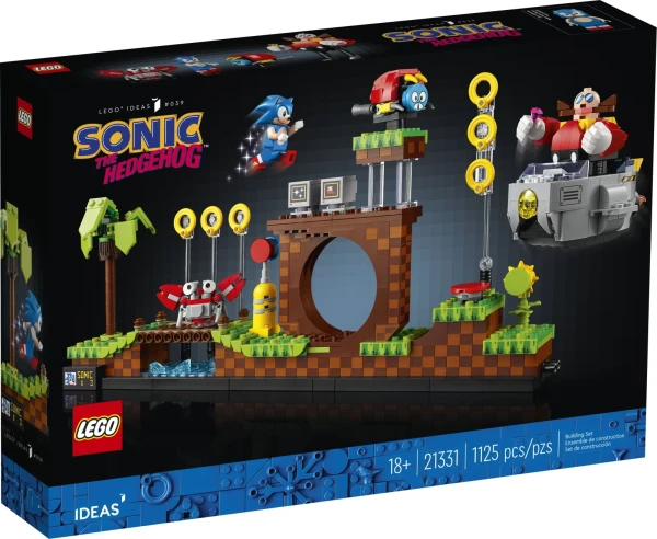 Sonic the Hedgehog 21331 Соник Супер-ёжик: Зона зеленых холмов
