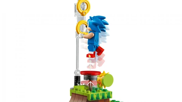 Sonic the Hedgehog 21331 Соник Супер-ёжик: Зона зеленых холмов