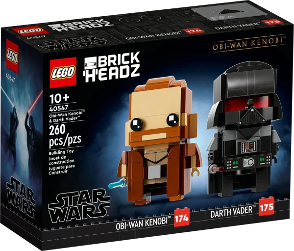BrickHeadz 40547 Оби-Ван Кеноби и Дарт Вейдер