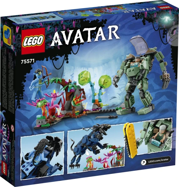 Avatar 75571 Нейтири и Танатор против AMP Suit Quaritch