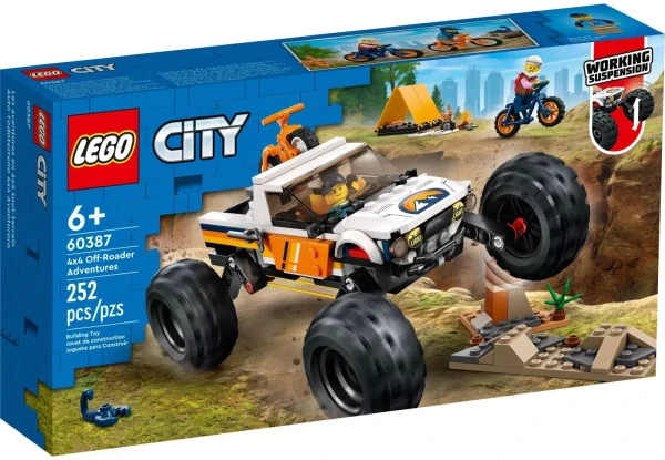 City 60387 Приключения внедорожника 4x4