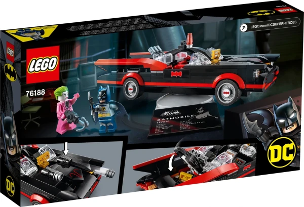 Batman 76188 Бэтмобиль из классического сериала «Бэтмен»