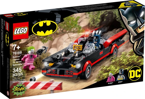 Batman 76188 Бэтмобиль из классического сериала «Бэтмен»