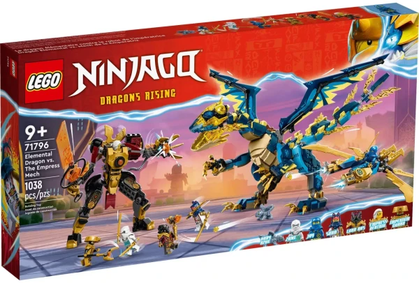 NINJAGO 71796 Стихийный дракон против боевого робота императрицы