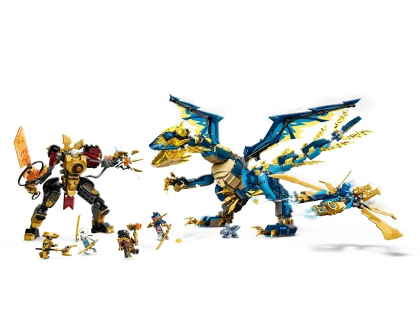 NINJAGO 71796 Стихийный дракон против боевого робота императрицы